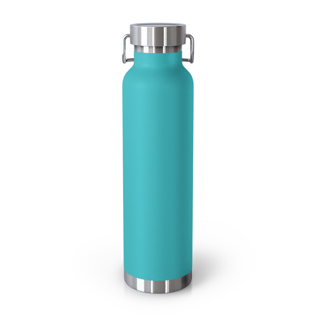 Insulated Copper Water Bottle 22oz — Vacuum Flask for Cold & Hot Drinks