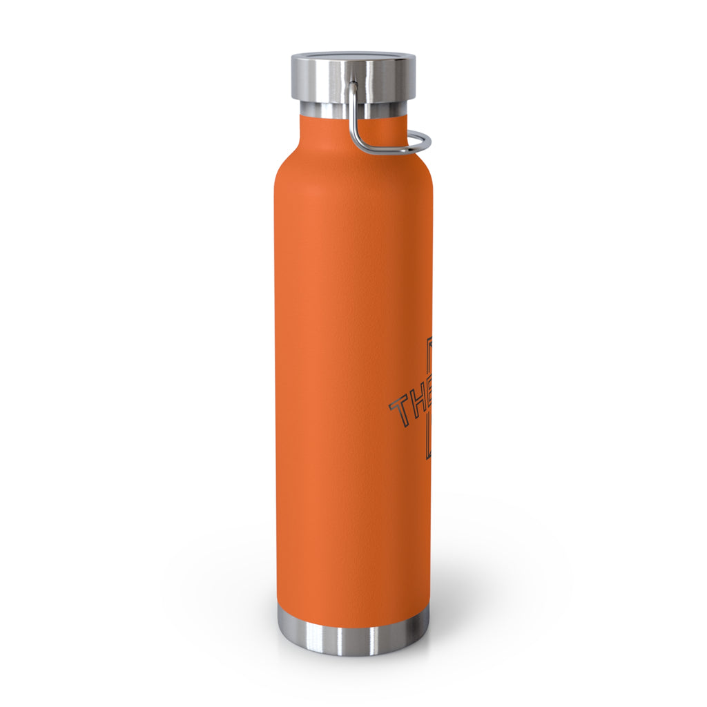 Insulated Copper Water Bottle 22oz — Vacuum Flask for Cold & Hot Drinks