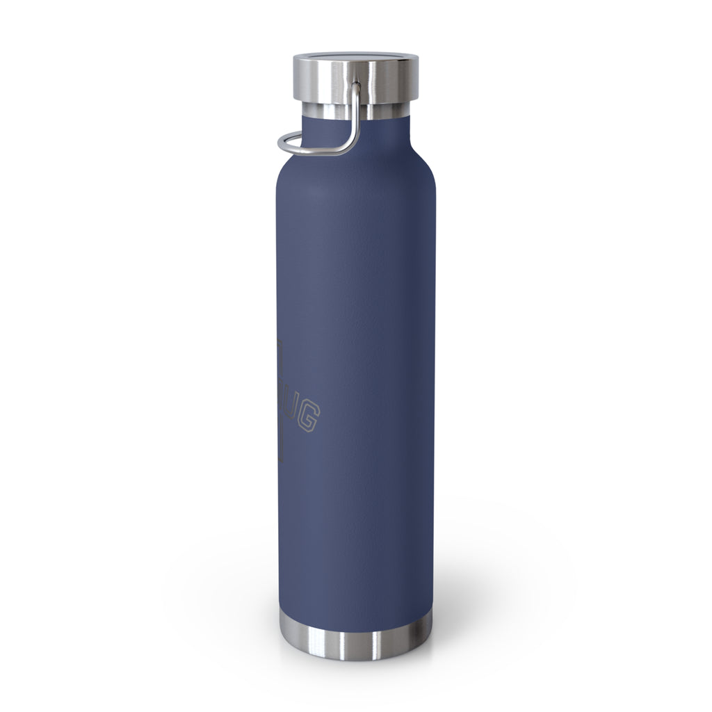 Insulated Copper Water Bottle 22oz — Vacuum Flask for Cold & Hot Drinks