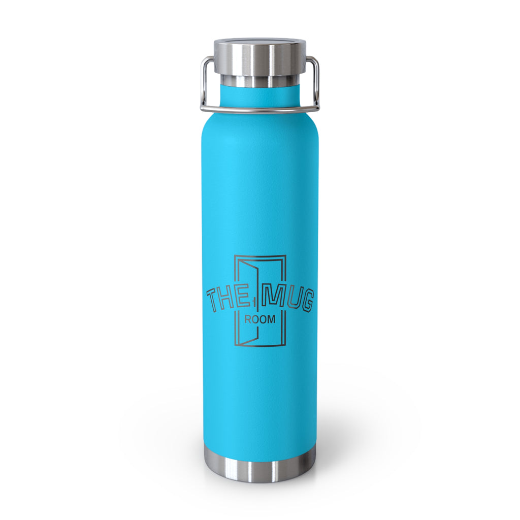 Insulated Copper Water Bottle 22oz — Vacuum Flask for Cold & Hot Drinks