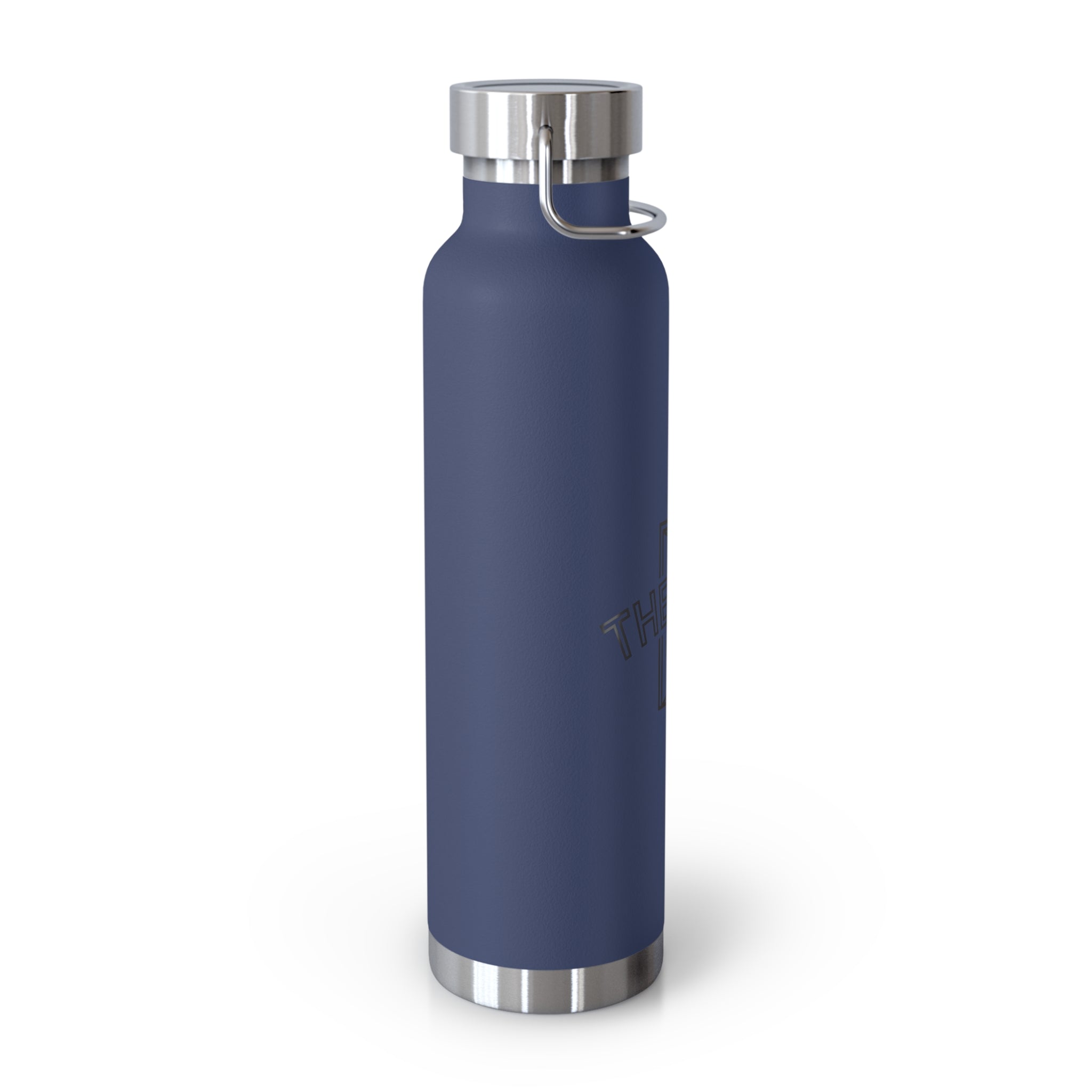 Insulated Copper Water Bottle 22oz — Vacuum Flask for Cold & Hot Drinks